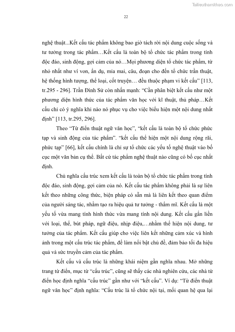 Luận án tiến sĩ ngữ văn Đặc trưng kết cấu ca dao trữ tình - 2 Trang 22