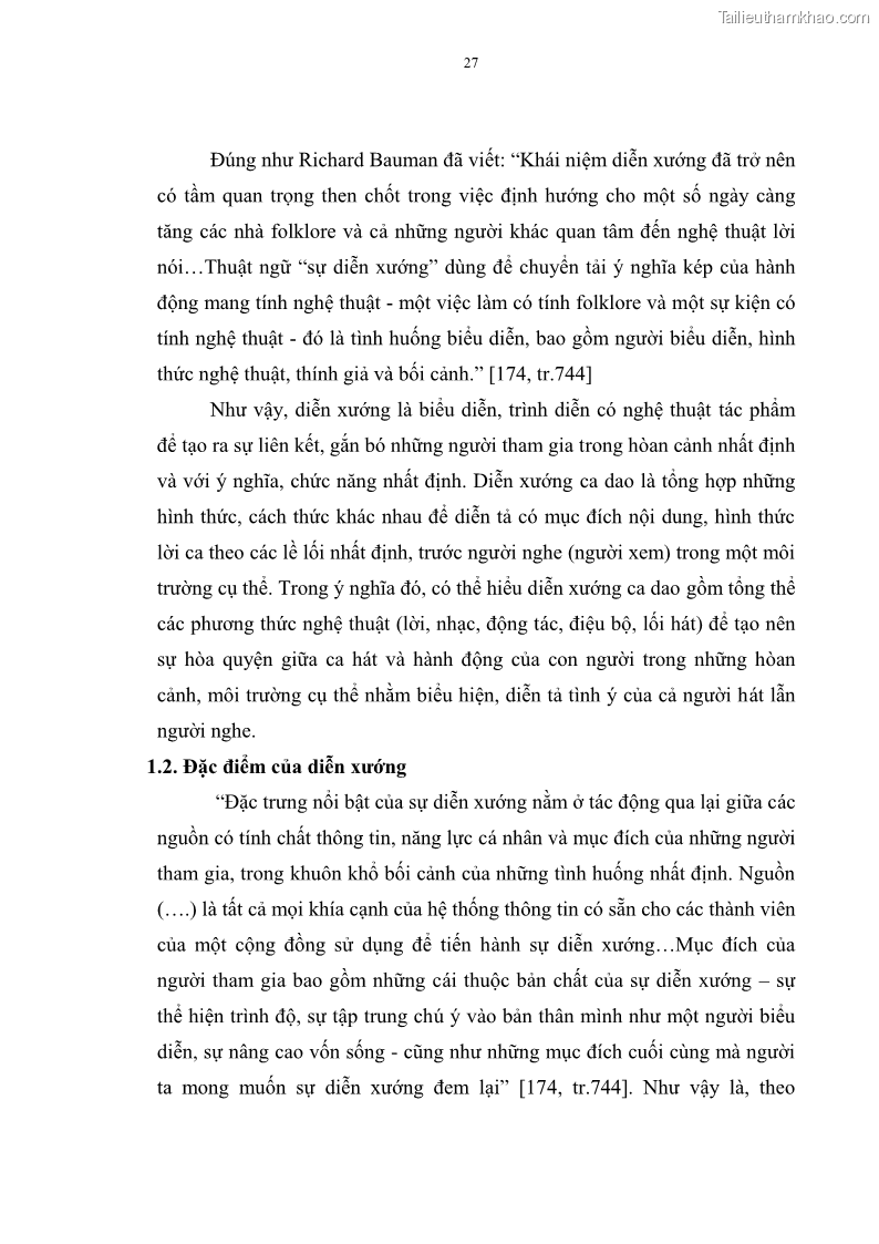 Luận án tiến sĩ ngữ văn Đặc trưng kết cấu ca dao trữ tình - 3 Trang 27