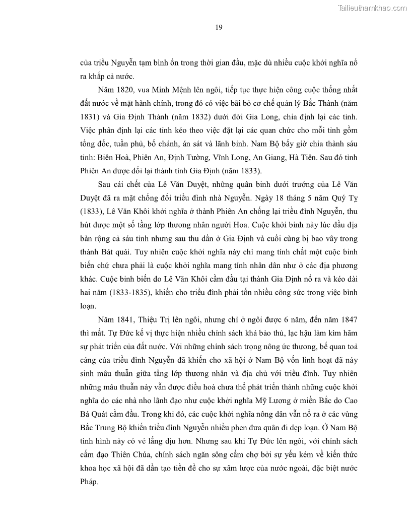 Luận án tiến sĩ ngữ văn Gia Định tam gia thi trong tiến trình văn học Hán Nôm Nam bộ - 2 Trang 21