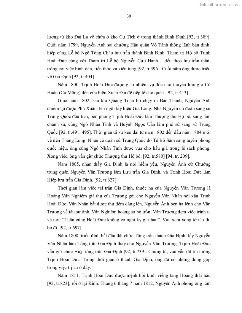 Luận án tiến sĩ ngữ văn Gia Định tam gia thi trong tiến trình văn học Hán Nôm Nam bộ - 3 Trang 32
