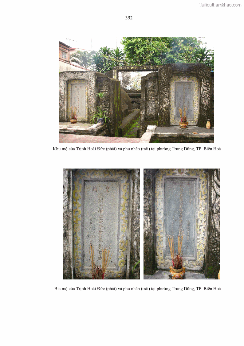 Luận án tiến sĩ ngữ văn Gia Định tam gia thi trong tiến trình văn học Hán Nôm Nam bộ - 33 Trang 392