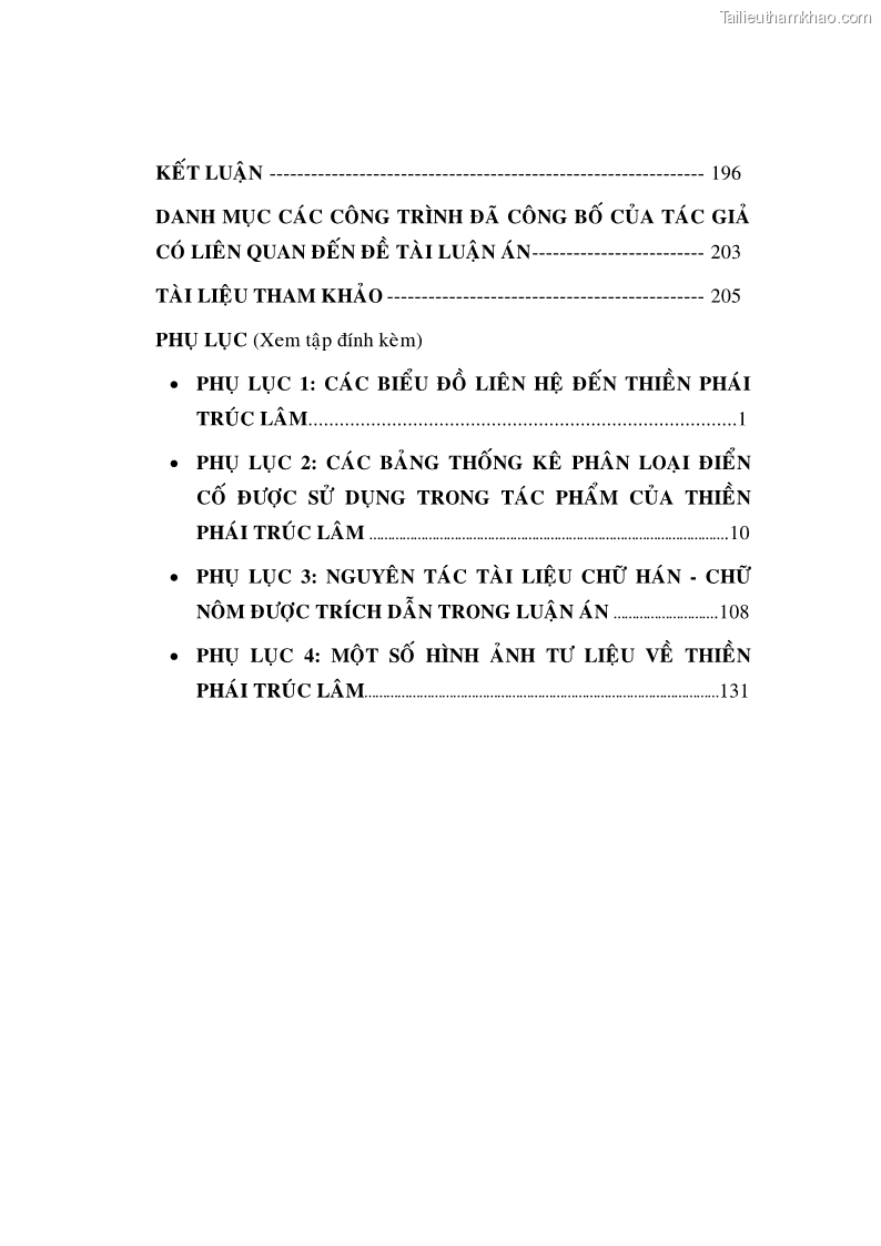 Luận án tiến sĩ ngữ văn Giá trị văn học trong tác phẩm của Thiền phái Trúc Lâm - 1 Trang 9