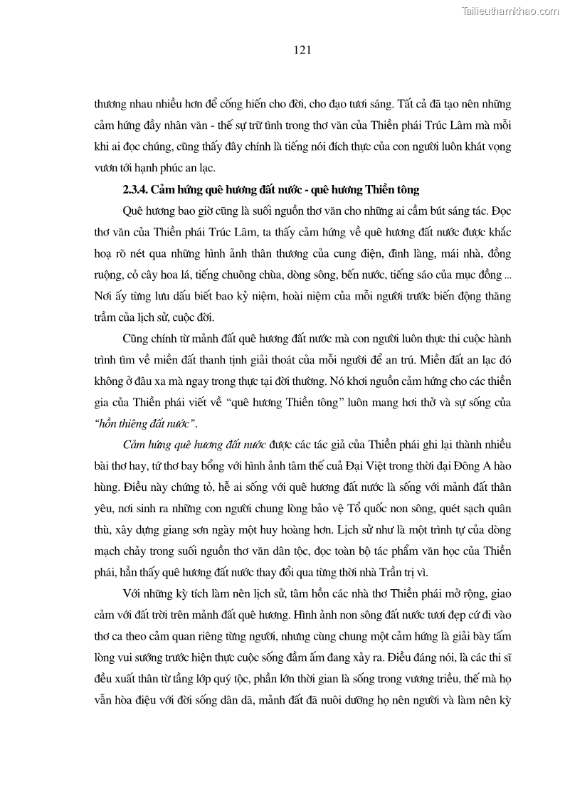 Luận án tiến sĩ ngữ văn Giá trị văn học trong tác phẩm của Thiền phái Trúc Lâm - 11 Trang 130