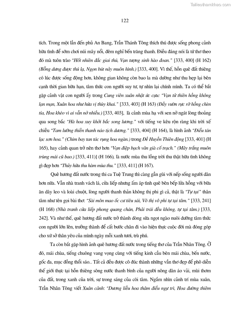 Luận án tiến sĩ ngữ văn Giá trị văn học trong tác phẩm của Thiền phái Trúc Lâm - 11 Trang 131