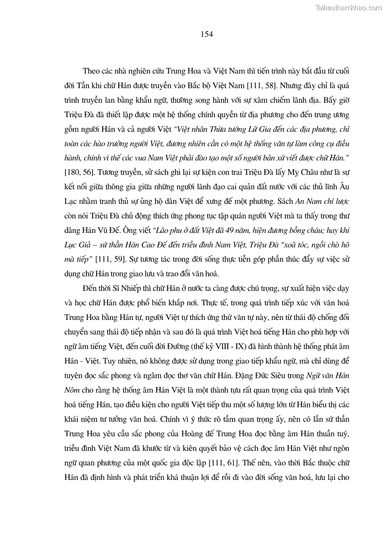 Luận án tiến sĩ ngữ văn Giá trị văn học trong tác phẩm của Thiền phái Trúc Lâm - 14 Trang 163