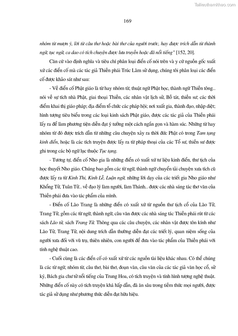 Luận án tiến sĩ ngữ văn Giá trị văn học trong tác phẩm của Thiền phái Trúc Lâm - 15 Trang 178