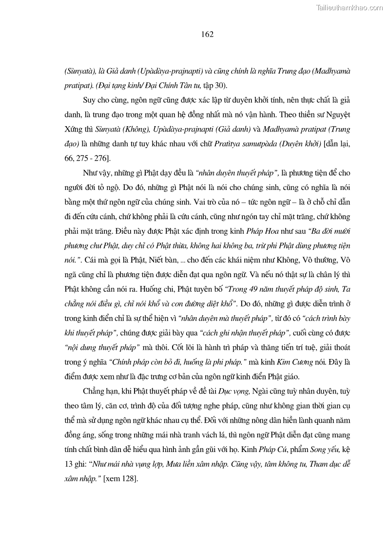 Luận án tiến sĩ ngữ văn Giá trị văn học trong tác phẩm của Thiền phái Trúc Lâm - 15 Trang 171