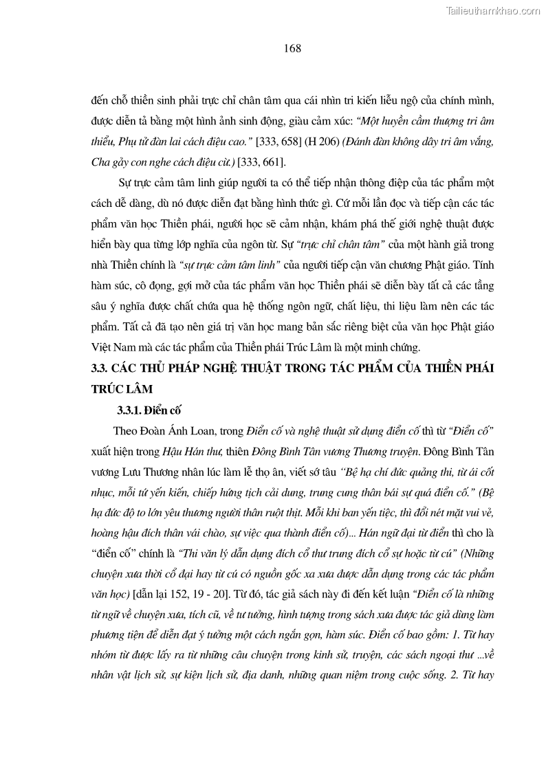 Luận án tiến sĩ ngữ văn Giá trị văn học trong tác phẩm của Thiền phái Trúc Lâm - 15 Trang 177