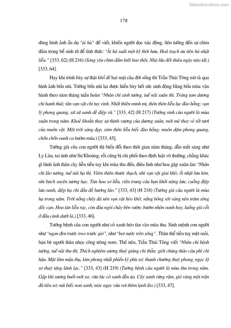 Luận án tiến sĩ ngữ văn Giá trị văn học trong tác phẩm của Thiền phái Trúc Lâm - 16 Trang 187