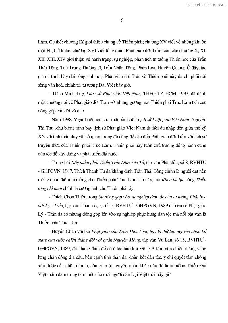 Luận án tiến sĩ ngữ văn Giá trị văn học trong tác phẩm của Thiền phái Trúc Lâm - 2 Trang 15
