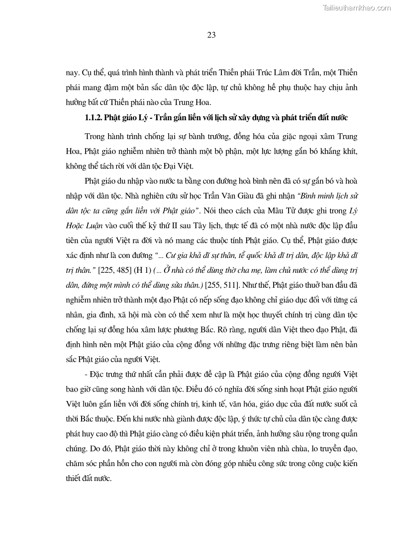 Luận án tiến sĩ ngữ văn Giá trị văn học trong tác phẩm của Thiền phái Trúc Lâm - 3 Trang 32
