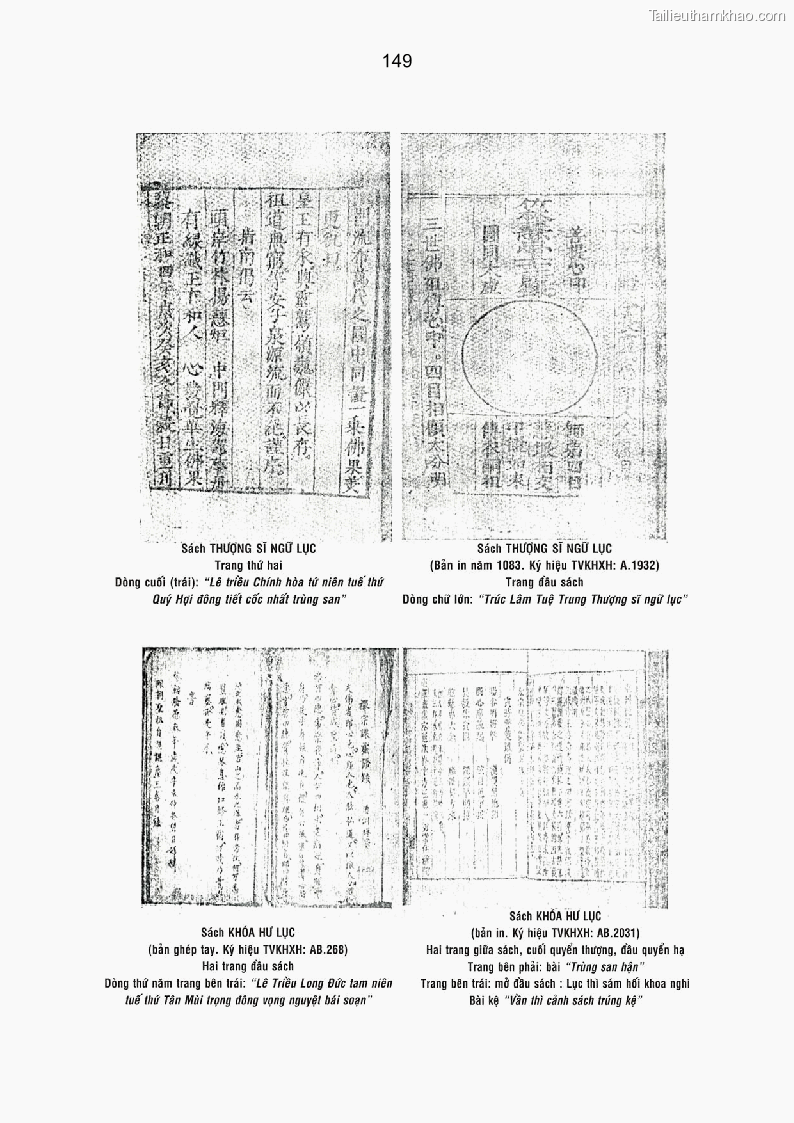 Luận án tiến sĩ ngữ văn Giá trị văn học trong tác phẩm của Thiền phái Trúc Lâm - 33 Trang 386