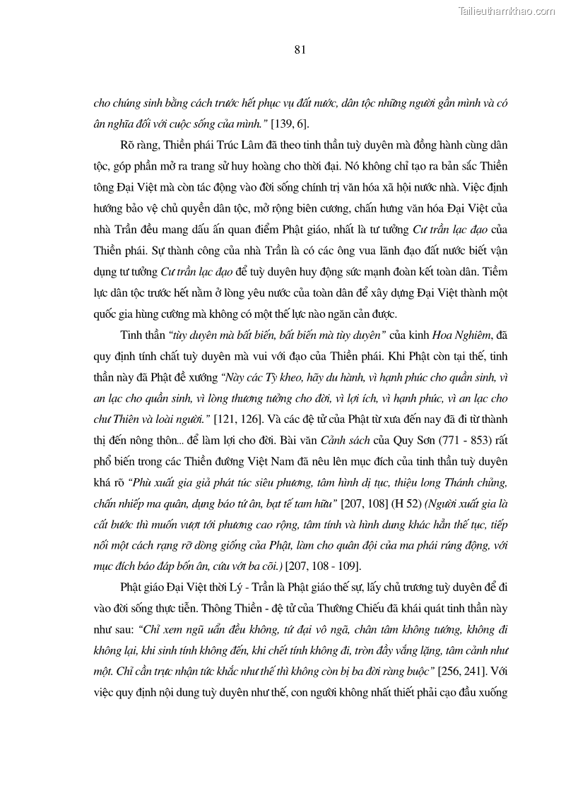 Luận án tiến sĩ ngữ văn Giá trị văn học trong tác phẩm của Thiền phái Trúc Lâm - 8 Trang 90