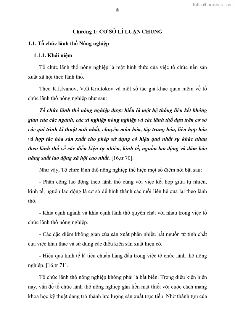 Luận văn thạc sĩ địa lý học Tổ chức lãnh thổ nông - Công nghiệp trồng và chế biến nho ở Khánh Hòa, Ninh Thuận, Bình Thuận - 2 Trang 18