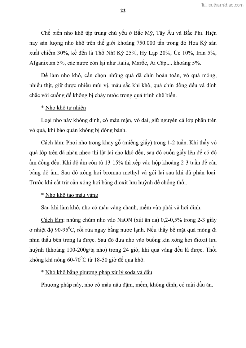 Luận văn thạc sĩ địa lý học Tổ chức lãnh thổ nông - Công nghiệp trồng và chế biến nho ở Khánh Hòa, Ninh Thuận, Bình Thuận - 3 Trang 32