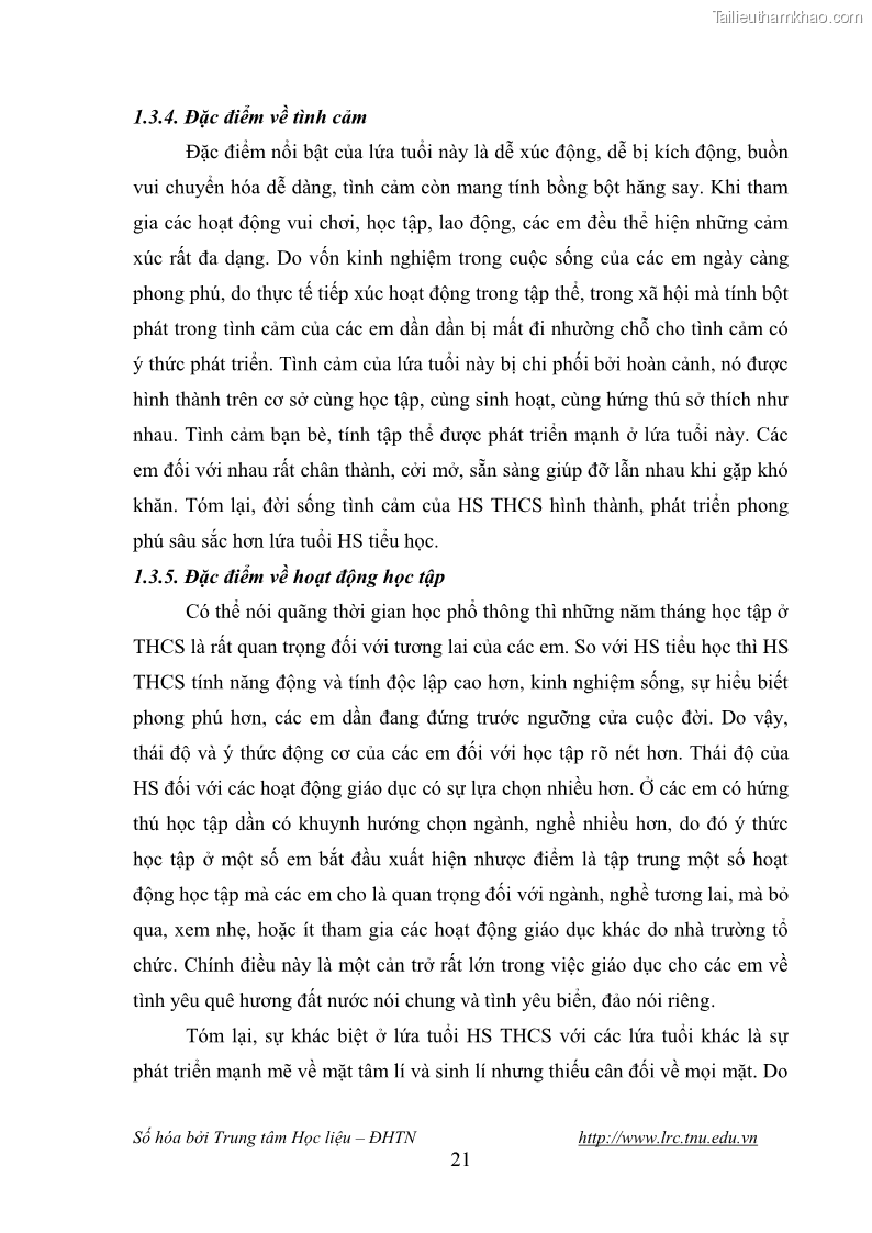 Luận văn thạc sĩ khoa học giáo dục Giáo dục tình yêu biển đảo cho học sinh THCS huyện Tứ Kỳ tỉnh Hải Dương thông qua các hoạt động giáo dục ngoài giờ lên lớp - 3 Trang 33