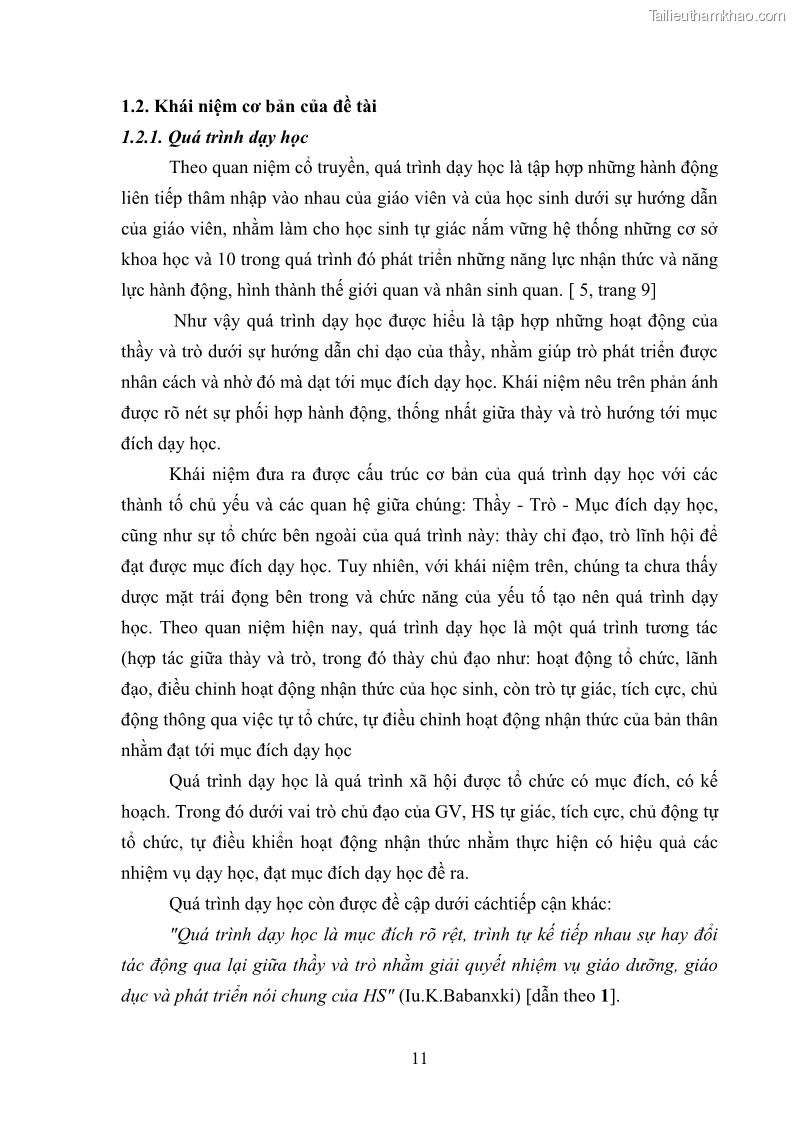 Luận văn thạc sĩ khoa học giáo dục Tổ chức dạy học môn Khoa học ở các trường Tiểu học thành phố Thái Nguyên, tỉnh Thái Nguyên theo hướng vận dụng phương pháp Bàn tay nặn bột - 2 Trang 20