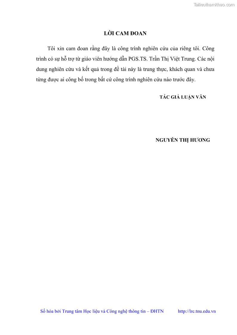 Luận văn thạc sĩ Thơ Bùi Thị Tuyết Mai - 1 Trang 3