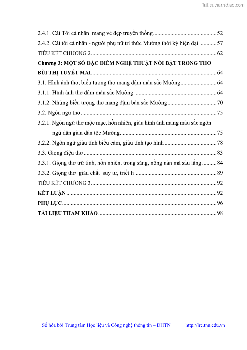 Luận văn thạc sĩ Thơ Bùi Thị Tuyết Mai - 1 Trang 6