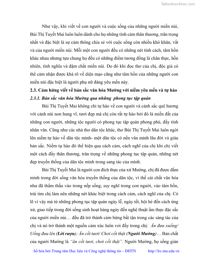 Luận văn thạc sĩ Thơ Bùi Thị Tuyết Mai - 4 Trang 47