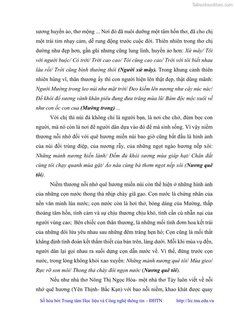 Luận văn thạc sĩ Thơ Bùi Thị Tuyết Mai - 4 Trang 38