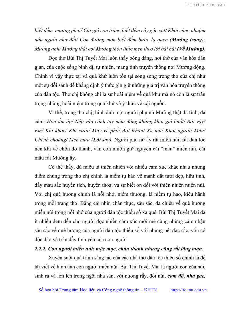 Luận văn thạc sĩ Thơ Bùi Thị Tuyết Mai - 4 Trang 42