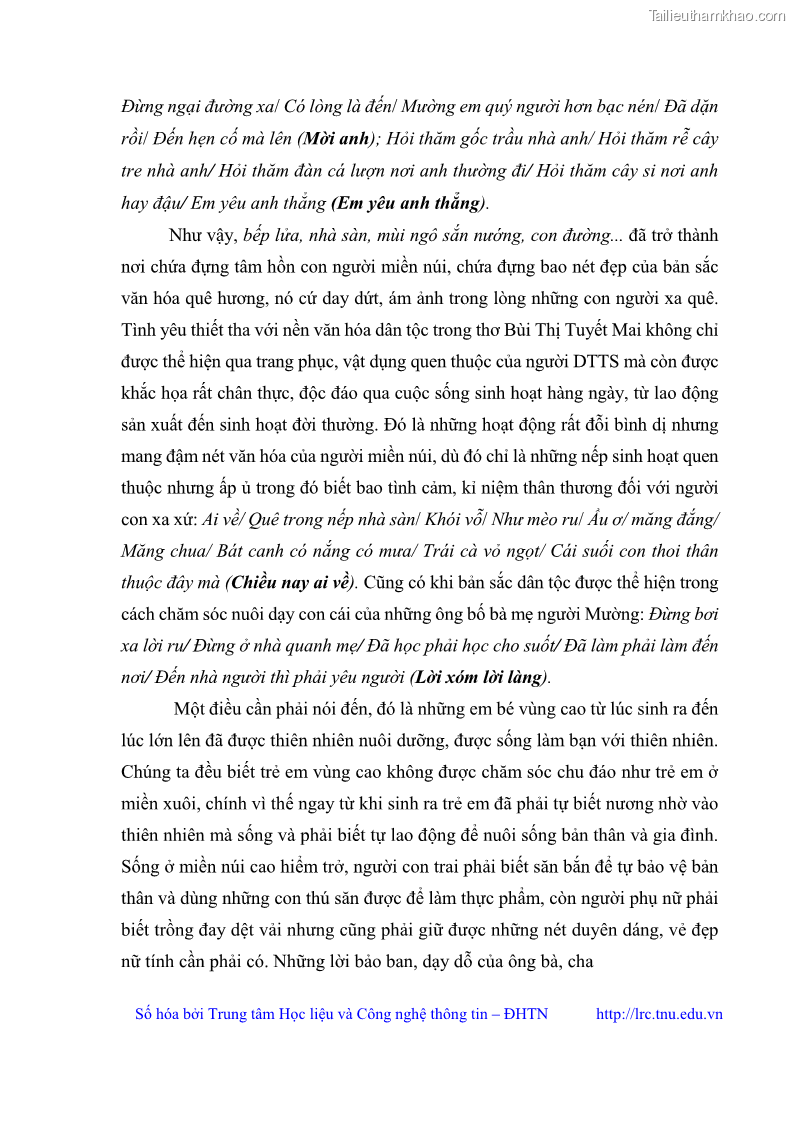 Luận văn thạc sĩ Thơ Bùi Thị Tuyết Mai - 5 Trang 52