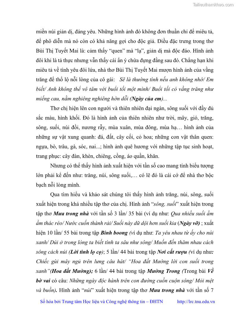 Luận văn thạc sĩ Thơ Bùi Thị Tuyết Mai - 6 Trang 72
