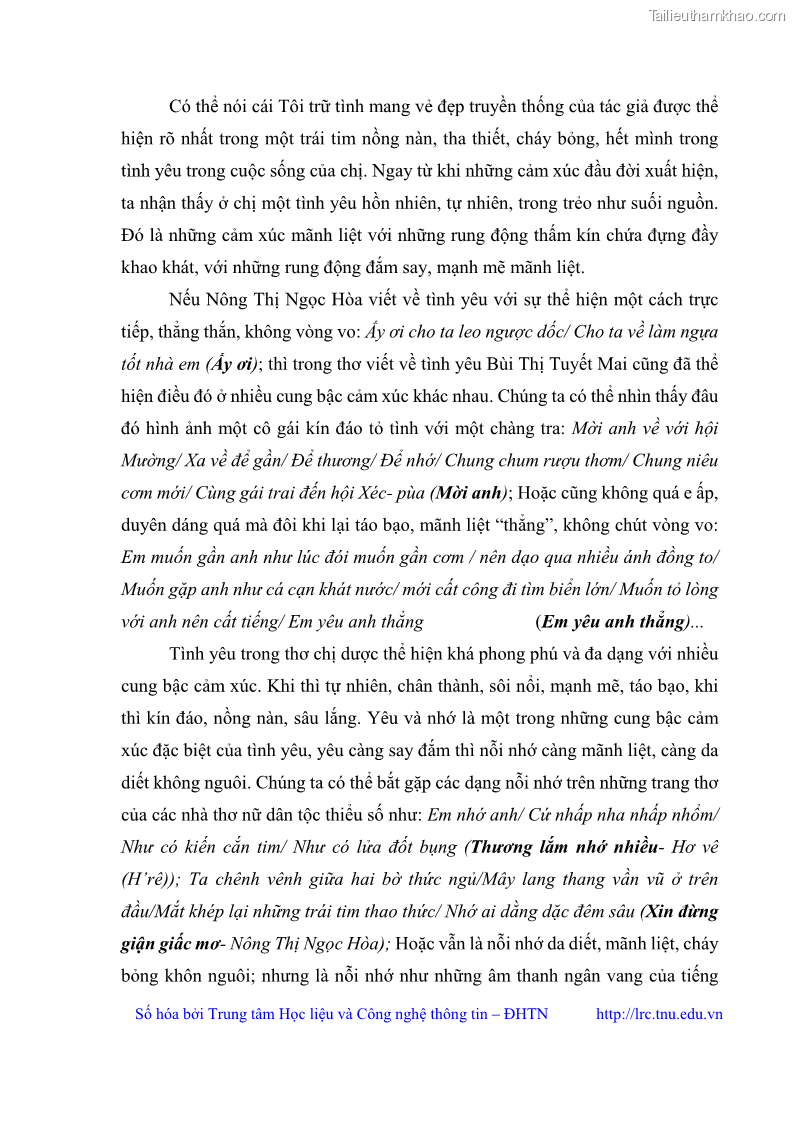 Luận văn thạc sĩ Thơ Bùi Thị Tuyết Mai - 6 Trang 62