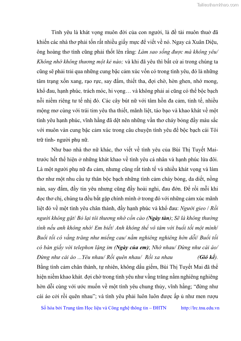Luận văn thạc sĩ Thơ Bùi Thị Tuyết Mai - 6 Trang 64