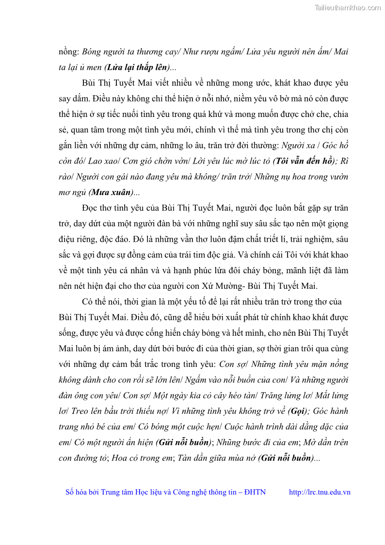 Luận văn thạc sĩ Thơ Bùi Thị Tuyết Mai - 6 Trang 65