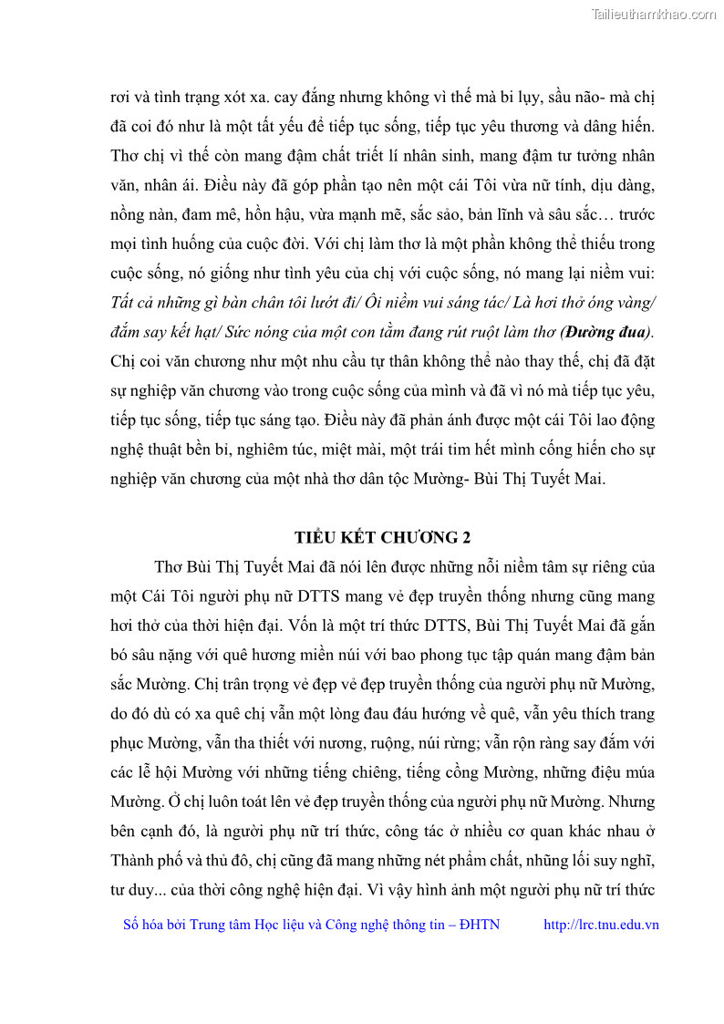 Luận văn thạc sĩ Thơ Bùi Thị Tuyết Mai - 6 Trang 68