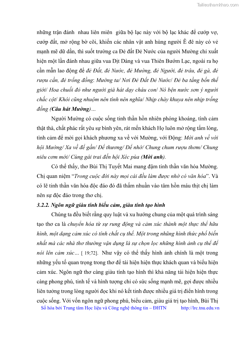 Luận văn thạc sĩ Thơ Bùi Thị Tuyết Mai - 7 Trang 84