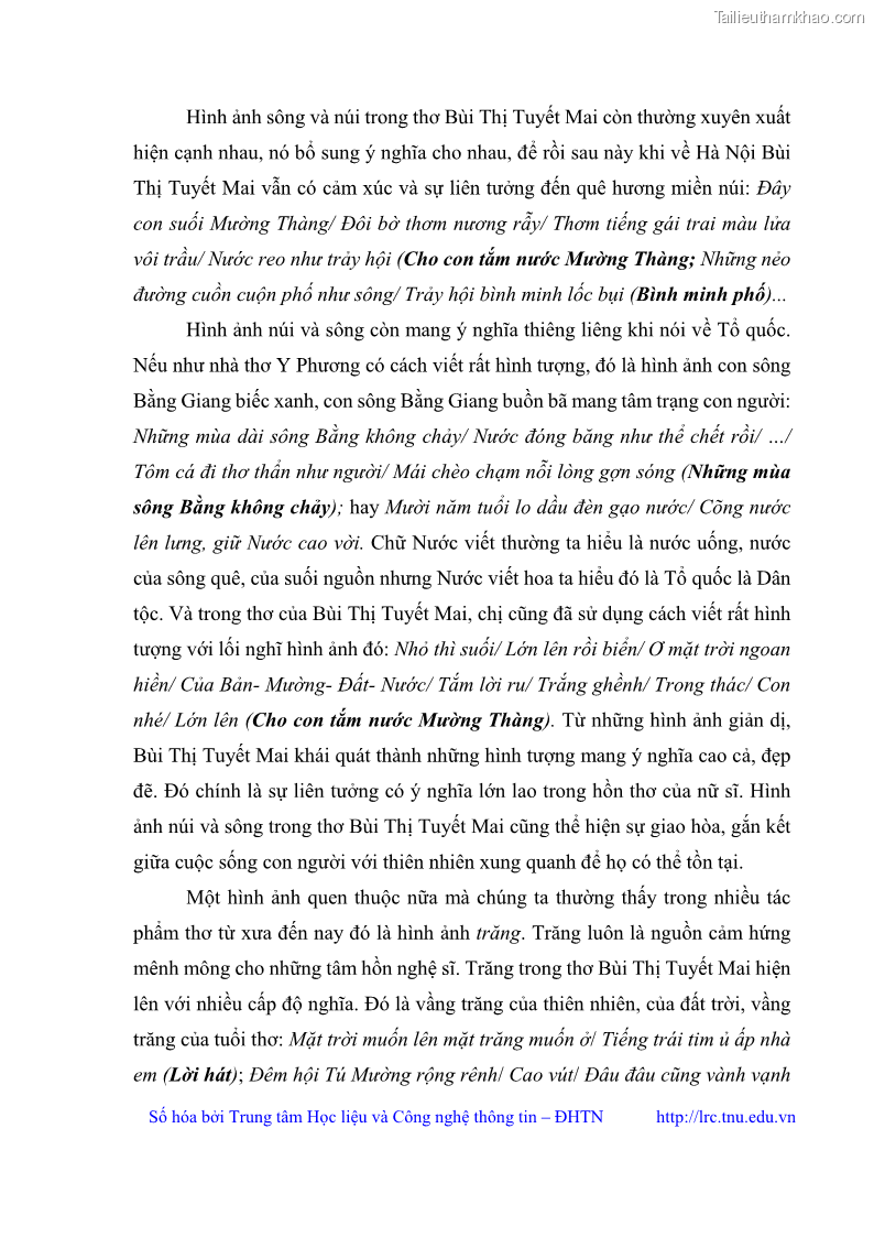 Luận văn thạc sĩ Thơ Bùi Thị Tuyết Mai - 7 Trang 74
