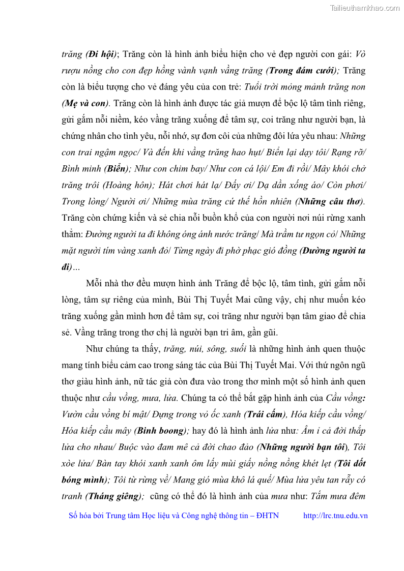 Luận văn thạc sĩ Thơ Bùi Thị Tuyết Mai - 7 Trang 75