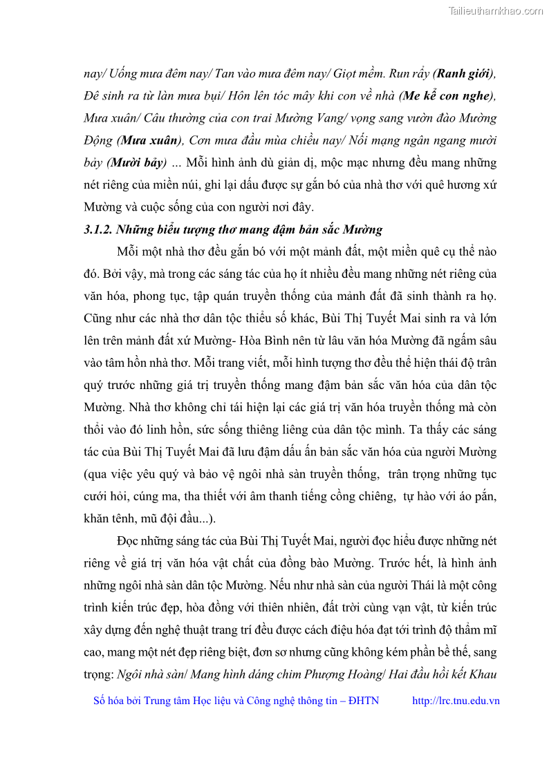 Luận văn thạc sĩ Thơ Bùi Thị Tuyết Mai - 7 Trang 76
