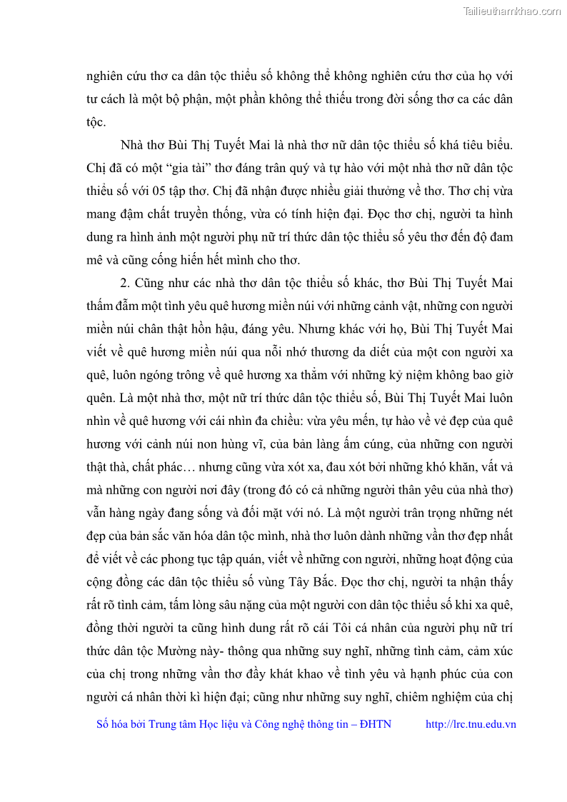 Luận văn thạc sĩ Thơ Bùi Thị Tuyết Mai - 9 Trang 99