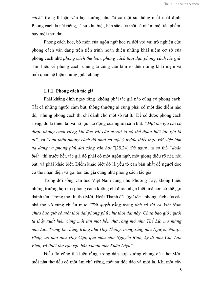 Luận văn thạc sĩ văn học Phong cách thơ Lưu Quang Vũ - 1 Trang 12