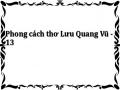 Phong cách thơ Lưu Quang Vũ - 13