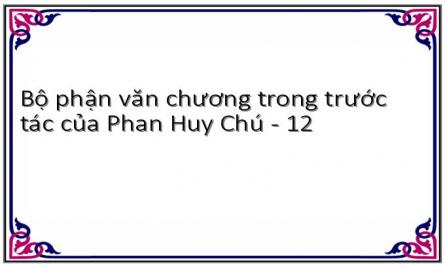 Bộ phận văn chương trong trước tác của Phan Huy Chú - 12