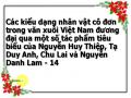 Các kiểu dạng nhân vật cô đơn trong văn xuôi Việt Nam đương đại qua một số tác phẩm tiêu biểu của Nguyễn Huy Thiệp, Tạ Duy Anh, Chu Lai và Nguyễn Danh Lam - 14