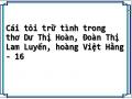 Cái tôi trữ tình trong thơ Dư Thị Hoàn, Đoàn Thị Lam Luyến, hoàng Việt Hằng - 16