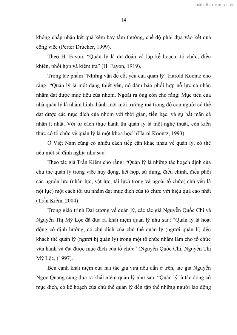 Luận văn thạc sĩ khoa học giáo dục Quản lý hoạt động giáo dục trong trường mầm non tại thành phố Sóc Trăng - 3 Trang 25