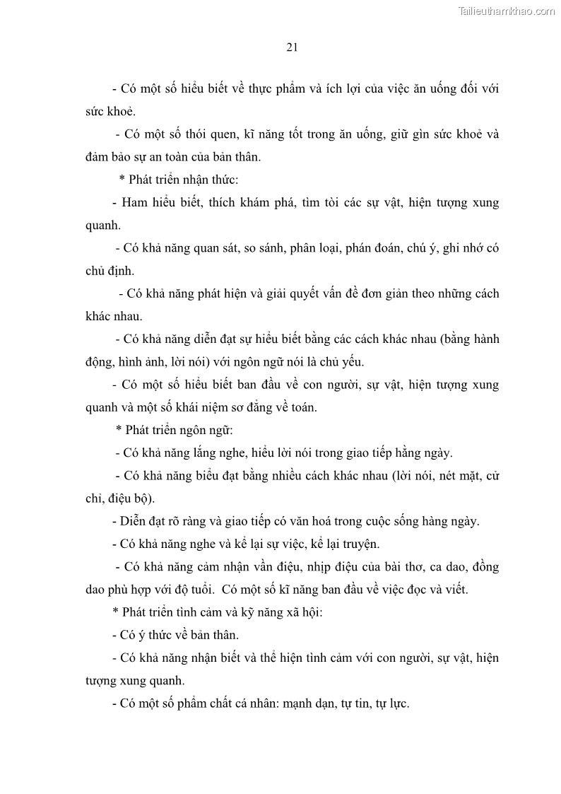 Luận văn thạc sĩ khoa học giáo dục Quản lý hoạt động giáo dục trong trường mầm non tại thành phố Sóc Trăng - 3 Trang 32