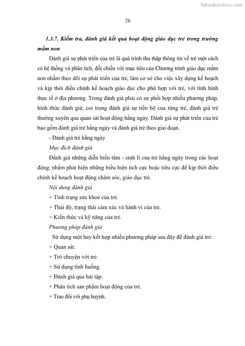 Luận văn thạc sĩ khoa học giáo dục Quản lý hoạt động giáo dục trong trường mầm non tại thành phố Sóc Trăng - 4 Trang 37