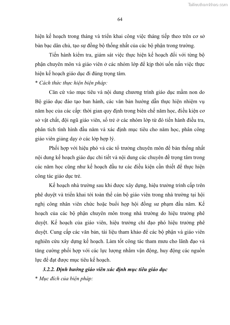 Luận văn thạc sĩ khoa học giáo dục Quản lý hoạt động giáo dục trong trường mầm non tại thành phố Sóc Trăng - 7 Trang 75