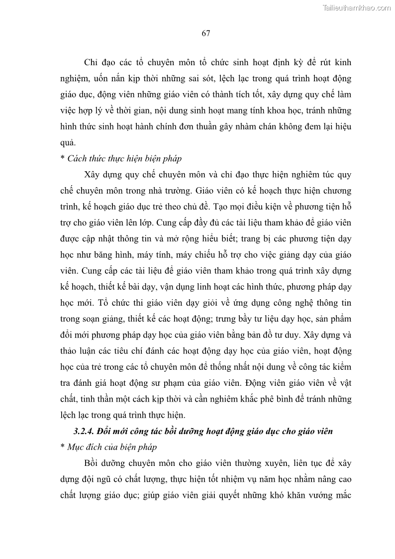Luận văn thạc sĩ khoa học giáo dục Quản lý hoạt động giáo dục trong trường mầm non tại thành phố Sóc Trăng - 7 Trang 78