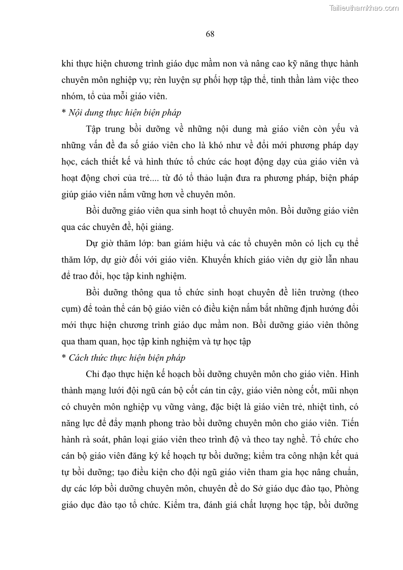 Luận văn thạc sĩ khoa học giáo dục Quản lý hoạt động giáo dục trong trường mầm non tại thành phố Sóc Trăng - 7 Trang 79