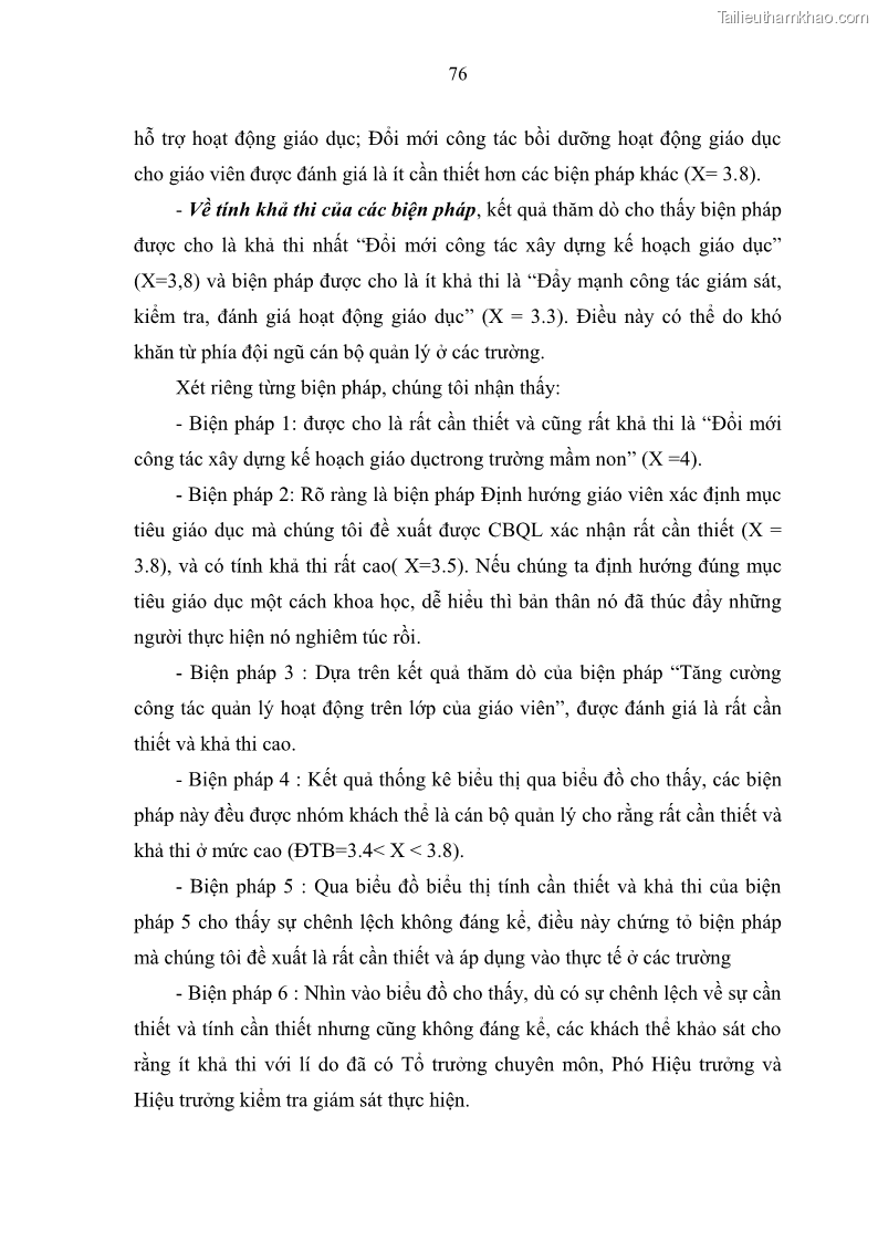 Luận văn thạc sĩ khoa học giáo dục Quản lý hoạt động giáo dục trong trường mầm non tại thành phố Sóc Trăng - 8 Trang 87