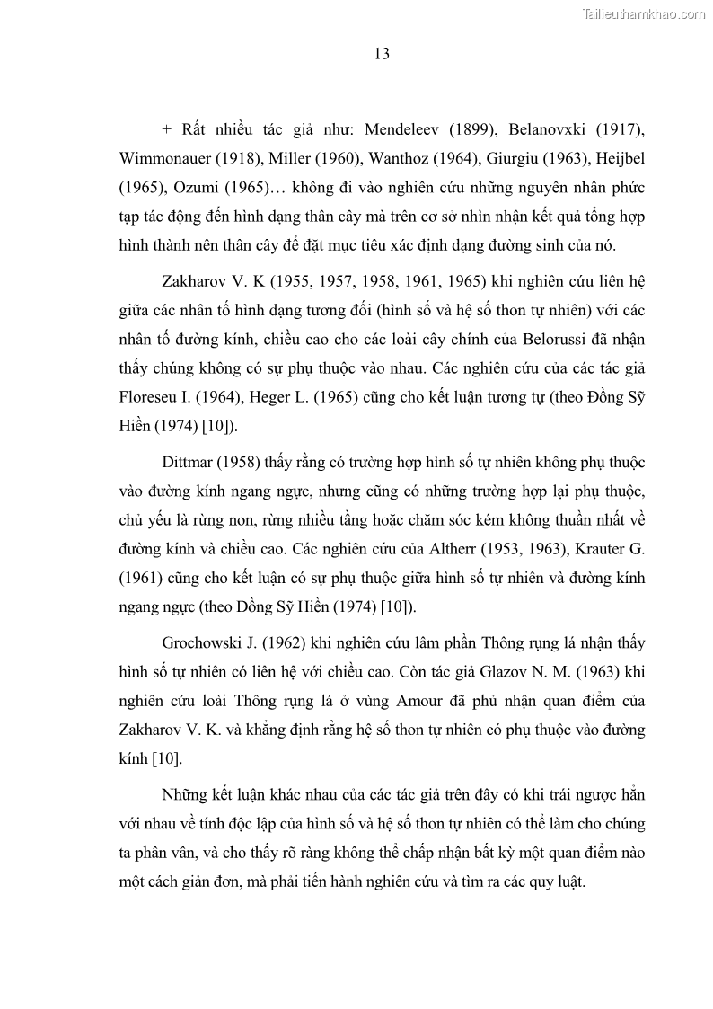 Luận văn thạc sĩ khoa học lâm nghiệp Xây dựng các mô hình cấu trúc, sinh trưởng và hình dạng thân cây làm cơ sở đề xuất các phương pháp xác định trữ lượng, sản lượng cho lâm phần keo tai tượng Acacia mangium tại khu vực Hàm Yên – Tuyên Quang - 3 Trang 25